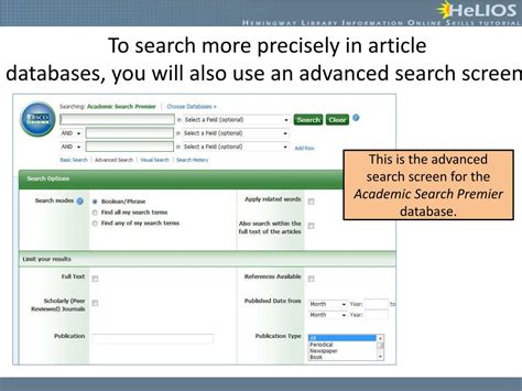 Image result for Advanced Search Example