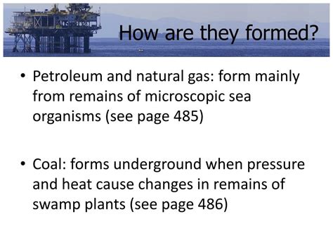 Image result for How Are Fossil Fuels Formed