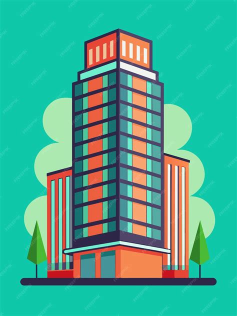 Cartoon Building Background Drawing 的图像结果