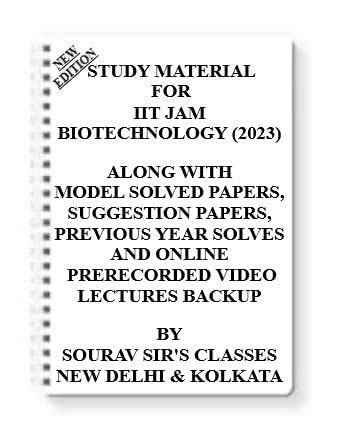 Buy IIT JAM Biotechnology Exam 2026-2027 | Study Material Pack of 4 ...
