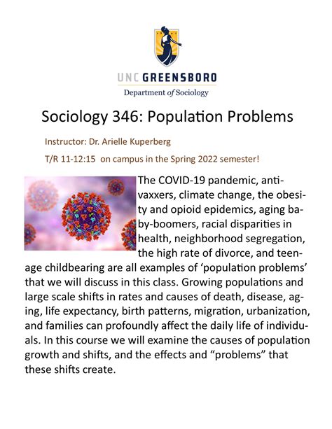 Spring 2022 course highlights | Sociology, Criminology, and Justice Studies