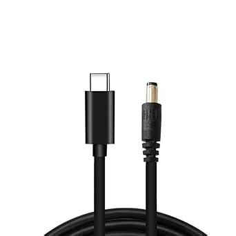 Commonly Used USB C/Type-C PD to 9V 5.5x2.5mm Power Cable for Laptop ...