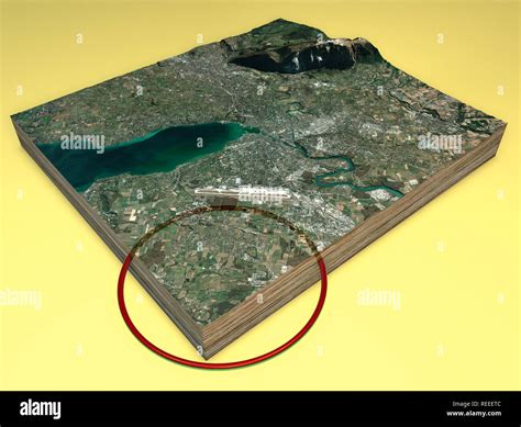 Image result for CERN LHC Map