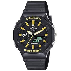 Buy Carlington Unisex Resin Analog-Digital Sports Watch Chronograph ...