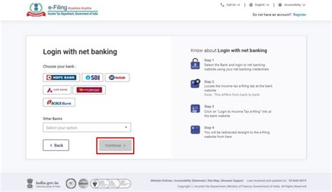 Generate EVC User Manual | Income Tax Department