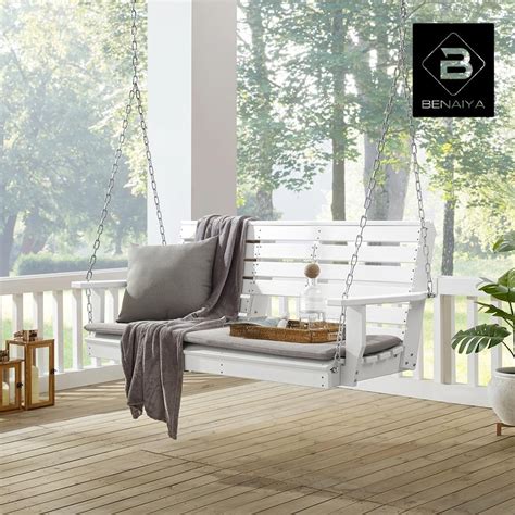 BENAIYA Heavy Duty Poly Lumber HDPE Porch Swing with India | Ubuy