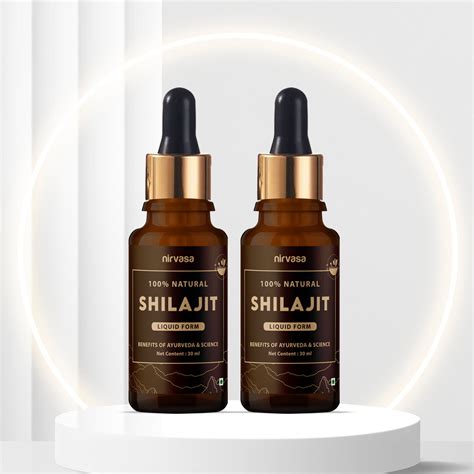 Buy Pure Shilajit Liquid Online at Best Price in India – NIRVASA