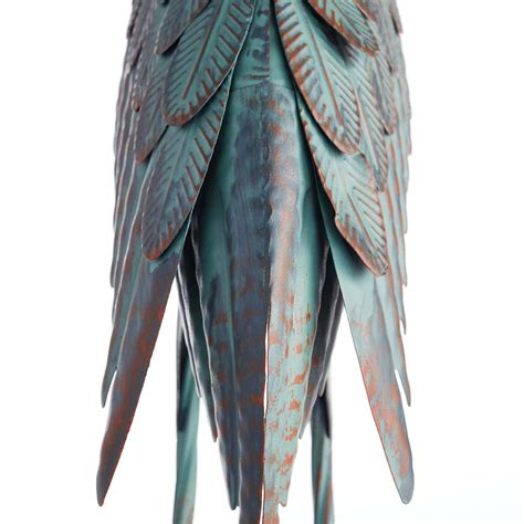Metal Crane Outdoor Garden Statue, 43" | At Home