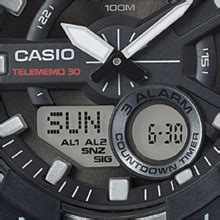 Casio Youth-Combination Analog-Digital Black Dial Men's Watch - AEQ ...