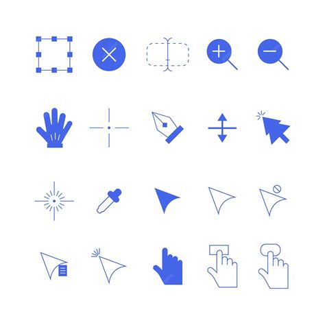 Mouse Cursor Designs 的图像结果
