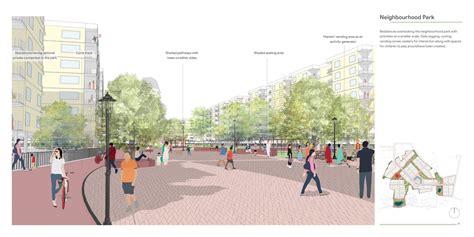 The Green Connect- Township Masterplan | CEPT - Portfolio