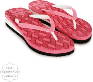 ROKKS Women Summer Flip Flop Heel Hawai Housewear Fancy Sandal for ...