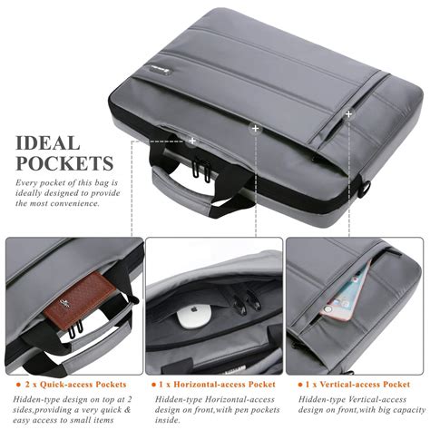 Probus Traveller Business Laptop Sleeve Sling Bag with Shoulder Strap ...