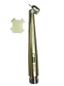 Gold Cura Dental | 45 Degree Airotor Handpiece | Stainless Steel Body ...