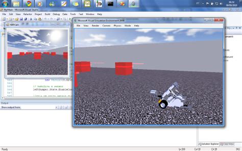 Robot Simulation 的图像结果