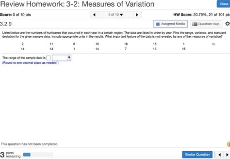 Image result for Lesson 5 Homework Practice Measures of Variation