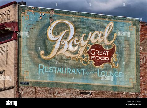 Historical restaurant sign hi-res stock photography and images - Alamy