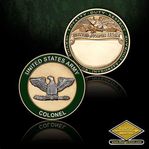 Image result for Colonel Rank Coin