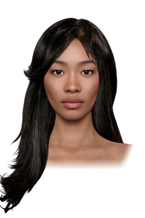 Blasian Woman 1 by TheBeautyFactory on DeviantArt