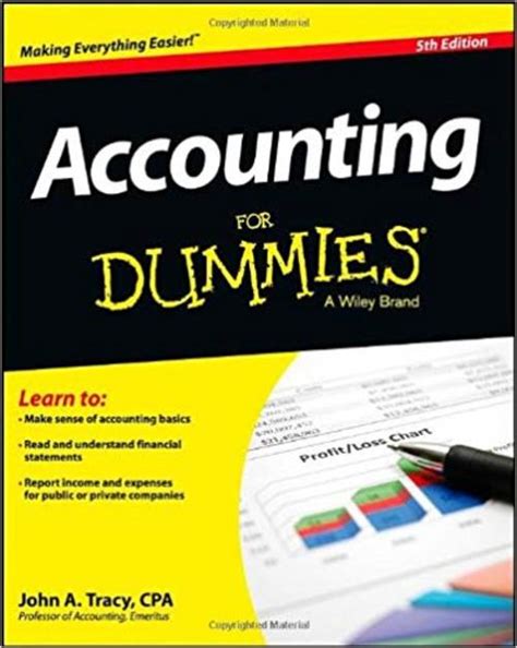 Image result for Basic Accounting For Dummies