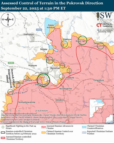 Russian Offensive Campaign Assessment, Sept. 22, 2025 | ISW