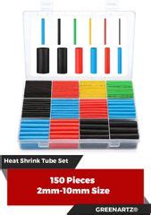 JUKR (30 Mtrs) 1 2 3 4 5 6 7 8 9 10 mm Polyolefin Tubes Projects Wire ...