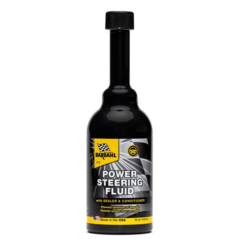 Bardahl Power Steering Fluid with Stop Leak Sealer - Steering Wheel Fluid and Conditioner for ...