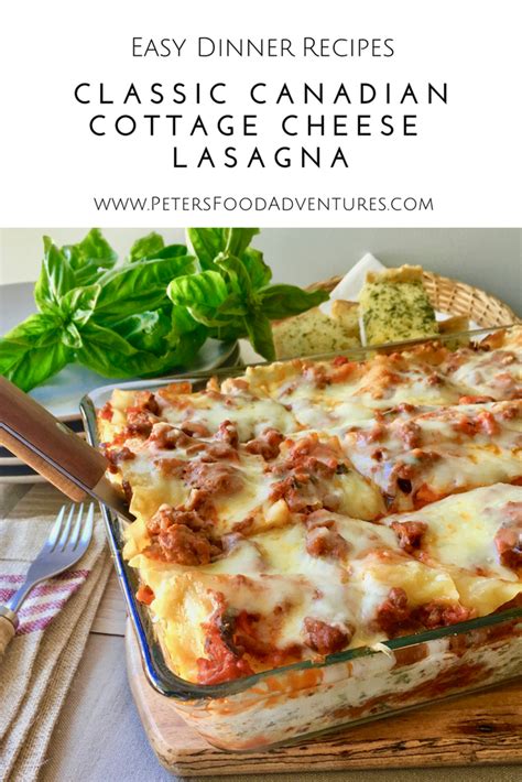 Lasagna with Cottage Cheese   Recipe   Lasagna with  
