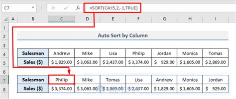 Image result for Excel Auto Sort