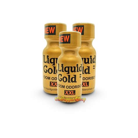 Liquid Gold XXL 25ml x3 - Poppers Online - Poppers UK