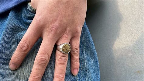 LEVI’S 1910s-1920s SUNSET CUFS CHANGE BUTTON SILVER 925 RING | CEREAL（シリアル）