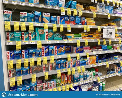 A Display Band Aids, Neosporin, Polysporin, and Antibiotic Ointment at ...