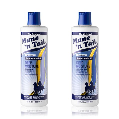 Mane 'n Tail Deep Moisturizing Shampoo and Conditioner, Hydrating, 12 ...