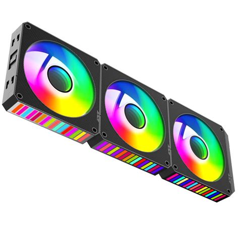 ICOLER PC Fan JM-S1 120 Infinity Mirror Module Daisy-Chain 5V ARGB&PWM ...