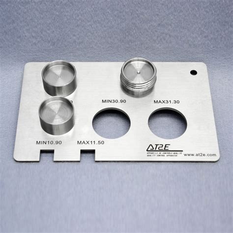 Cap Go-no-Go Gauge for Precise Thread and Diameter Checks