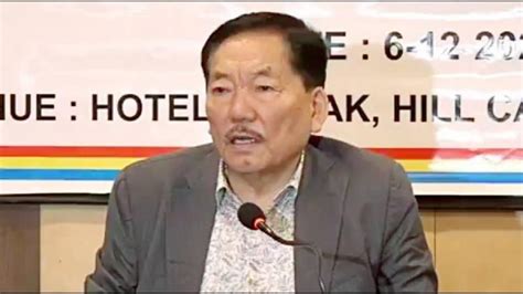 Sikkim: Former CM Pawan Chamling explains why SDF observed 'Shok Diwas ...