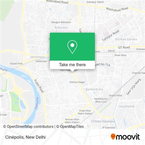 How to Get to Cinépolis in Delhi by Bus, Metro or Train?