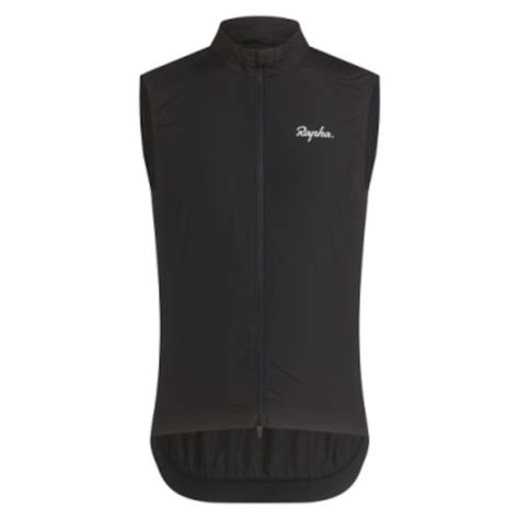 RAPHA MEN'S CORE GILET BLACK/WHITE | SILBEST Cycle シルベストサイクル