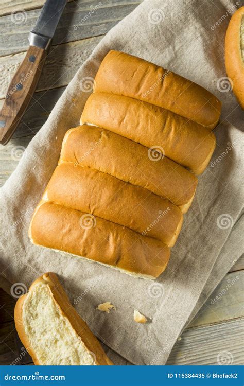 Homemade New England Style Buns Stock Image - Image of plate, gourmet ...