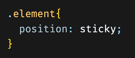 Image result for Position Sticky CSS