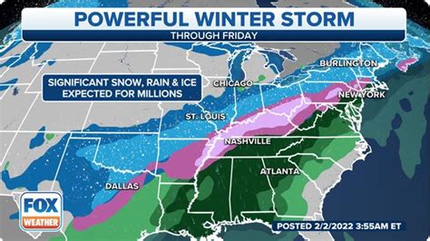 More than 100 million people in path of major winter storm's snow, ice ...