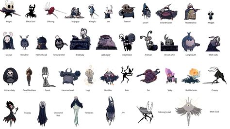 hollow knight characters according to my friend : r/HollowKnightMemes
