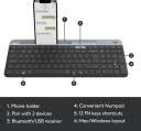 Logitech K580/Bluetooth Compact,Win Mac,Desktop,Tablet,Smartphone ...