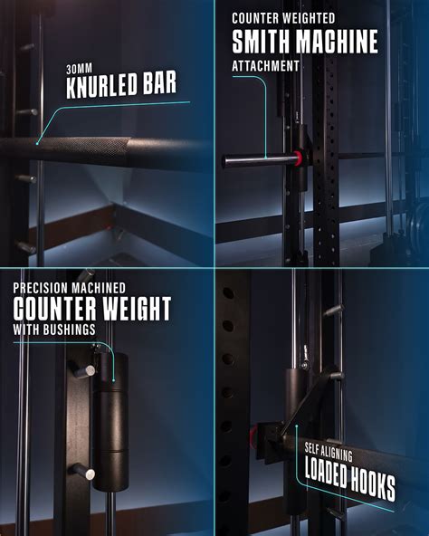 Commander Functional Trainer with Smith Machine (Counter weighted ...