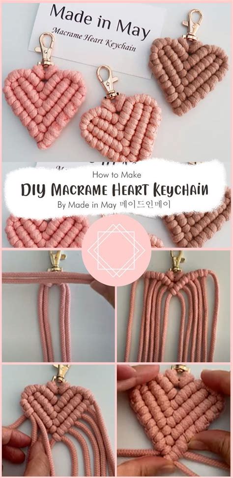 Image result for Macrame Heart Tutorial