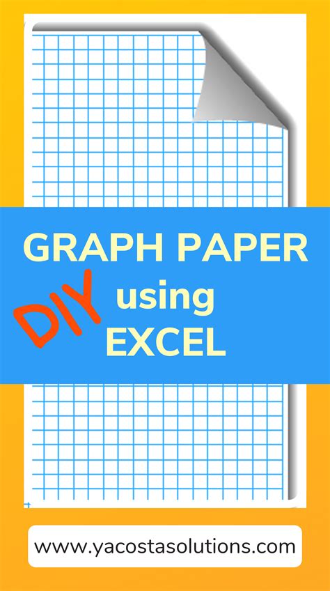 Image result for How to Make Graph Paper in Excel