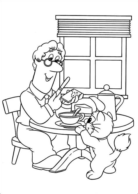 Postman Coloring Pages 的图像结果