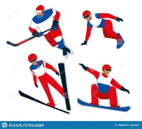 Winter Sports Figures 的图像结果