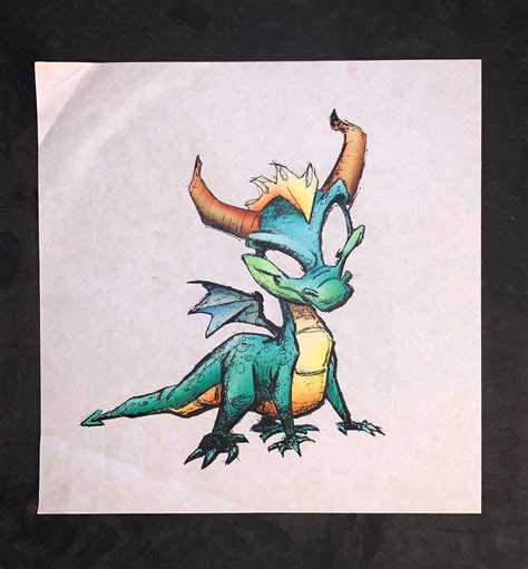 Spyro the Dragon concept art (from VGDensetsu video game archive) : r/Spyro