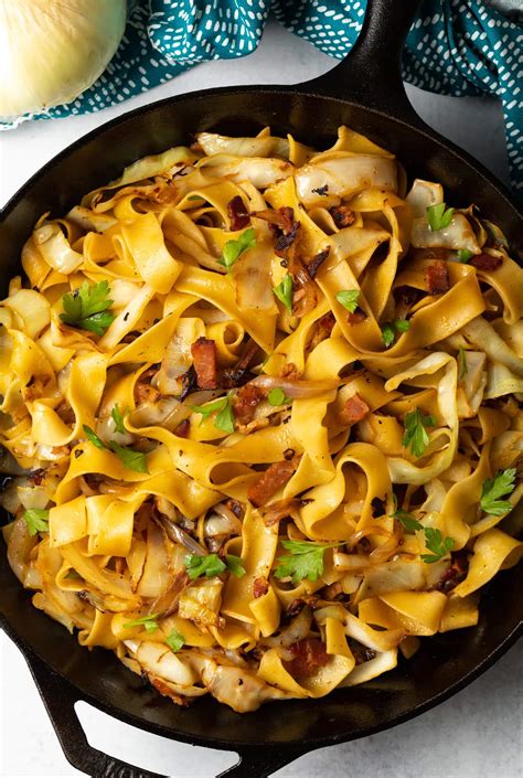 Hungarian Haluski (Cabbage and Noodles Recipe)-image